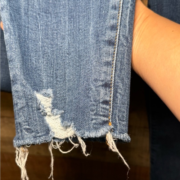 Good American Blue Distressed Jeans - Picture 8 of 12